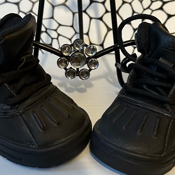 Nike high top NWot black toddler air one 4c - Picture 3 of 5